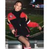 49ers Kristin Juszczyk Suede Jacket
