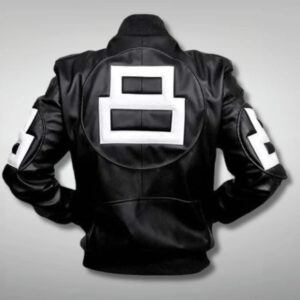 8 Ball Black Bomber Jacket
