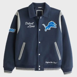 Abercrombie Detroit Lions Varsity Jacket