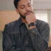 Michael Evans Behling Denim Trucker Jacket