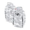 Baltimore Ravens Nike Arctic Camo 2024 Salute to Service Club Fleece Pullover Hoodie