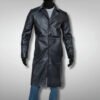 Karl Urban Long Black Coat