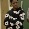 All American S06 Tamia Cooper Print Black Hoodie