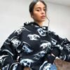 Black Billie Eilish x Bershka Hoodie