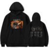 Black Laufey Bewitched Tour 2023 hoodie