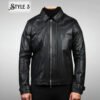 Black Mexico Leather Jacket