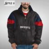 Black New England Patriots Pullover Jacket