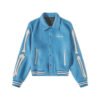 Blue Amiri Varsity Jacket