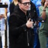 Brad Pitt F1 2025 Black Suede Jacket