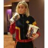 Brie Larson Captain Marvel full-zip jacket
