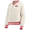 Brook Conn 49ers Sherpa Bomber Jacket