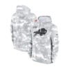 Buffalo Bills Nike Arctic Camo 2024 Salute to Service Club Fleece Pullover Hoodie