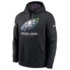Black Philadelphia Eagles 2024 NFL Crucial Catch Hoodie