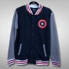 Captain America Blue Bomber jacket