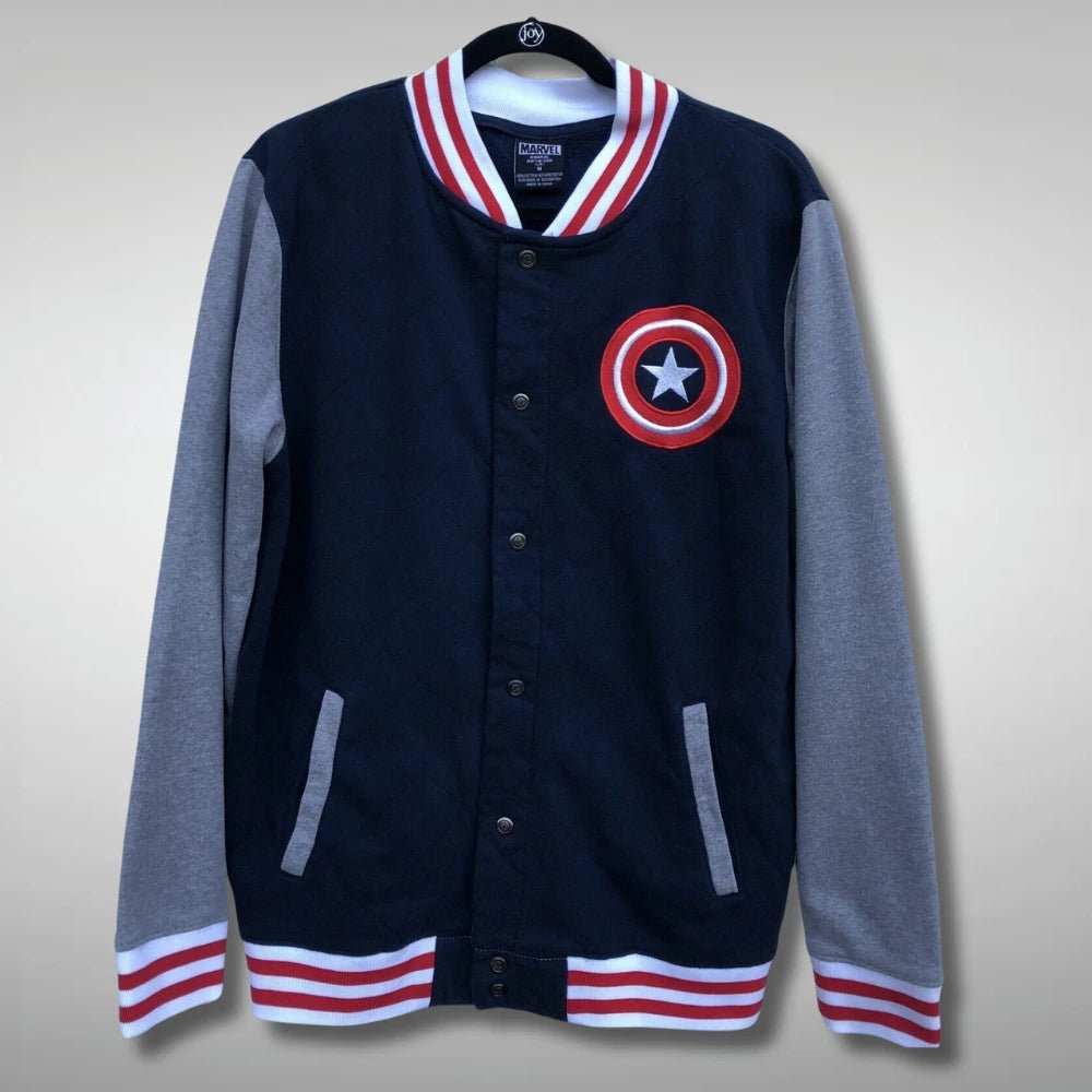 Captain America Blue Bomber jacket