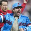Charlie Day Philadelphia Phillies Varsity Jacket