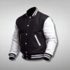 Black And White Varsity Jacket