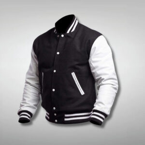 Black And White Varsity Jacket