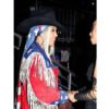 Coachella 2024 Beyonce suede leather jacket