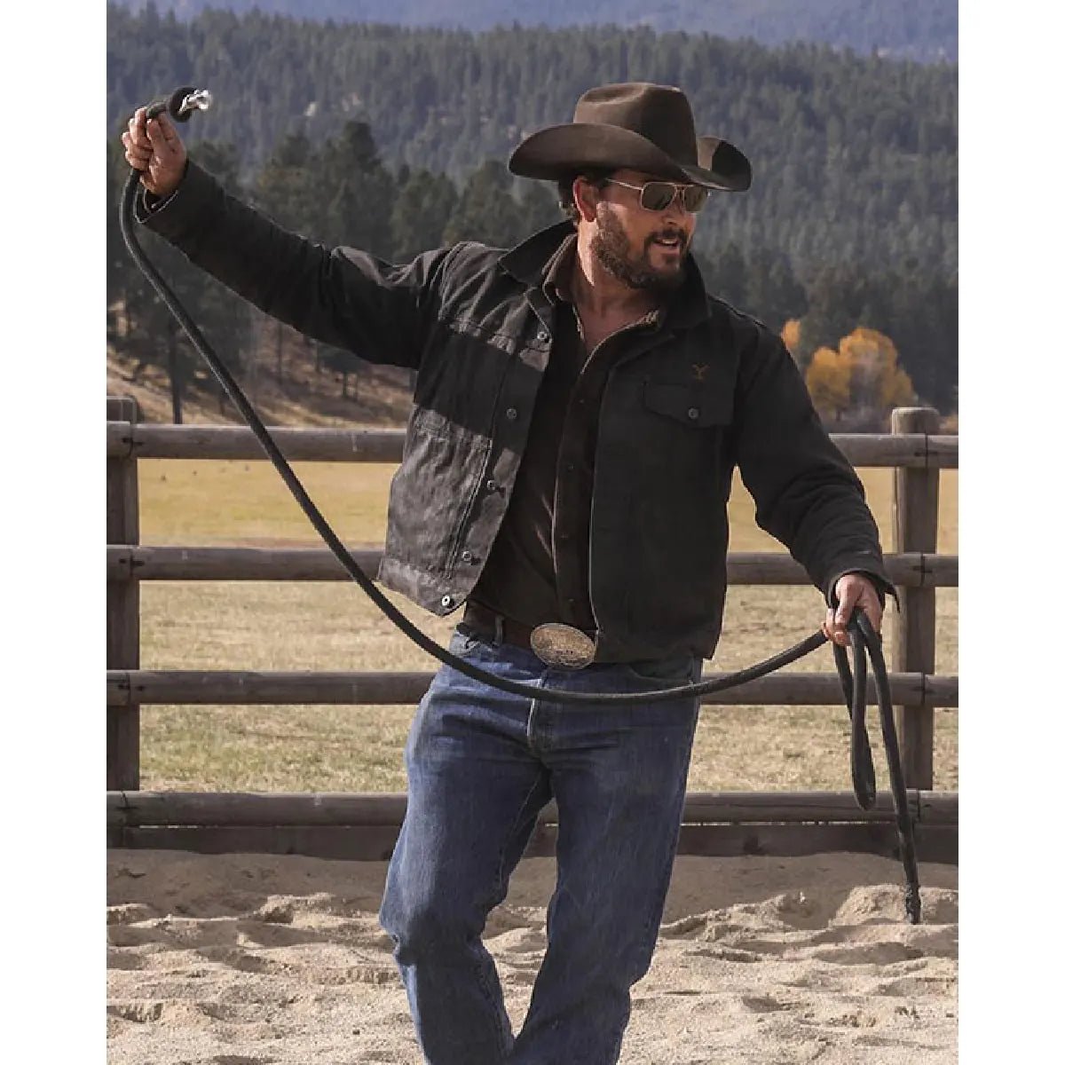 Black Yellowstone Rip Wheeler Jacket
