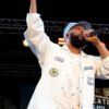 Common NYC Concert White Jacket