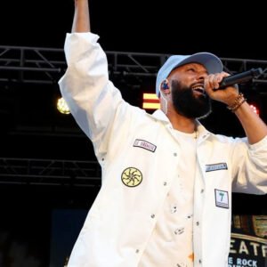 Common NYC Concert White Jacket