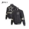 Cowboys leather jacket men
