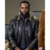 DI Russell Carter Ludwig 2024 Black Leather Jacket
