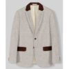 Mens David Vintage Style Tweed Beige Suit