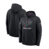 Detroit Lions Nike Black 2024 NFL Crucial Catch Club Pullover Hoodie