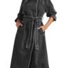 Dionne Brown Jenkins Queenie denim coat