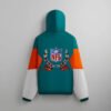 Dolphins Quarter Zip Anorak Hoodie