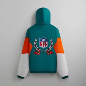 Dolphins Quarter Zip Anorak Hoodie