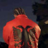 Drake Albanian Flag red Jacket