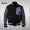 Beverly Hills Black and White Varsity Jacket