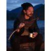 Elijah Wood Bookworm 2024 Black Leather Blazer Jacket