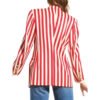  Emily In Paris Lily Collins Red & White Striped Blazer