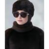 Emily In Paris S04 Lily Collins Black Fur Turtleneck