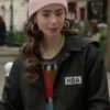 Emily In Paris Emily Cooper Black Cropped Jacket