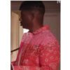 Emily In Paris S04 Julien Red Patchwork Printed Jacket