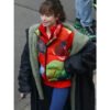 Emily In Paris Black Shearling Coat