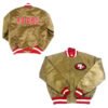 Golden San Francisco 49ers Jacket