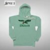 Green Retro Philadelphia Eagles Hoodie