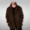 Green peacoat Hit Man 2024 Coat