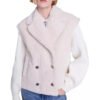 Holly James Elsbeth 2024 White Sherpa Jacket