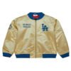 Houston Astros Team OG 2.0 Gold Satin Varsity Jacket