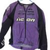 Icon Stage 2 Merc Motorcycle Purple Jacket