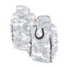 Indianapolis Colts Nike Arctic Camo 2024 Salute to Service Club Fleece Pullover Hoodie