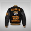 Jason Kelce Black Letterman Jacket