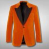 The Golden Circle Velvet Coat